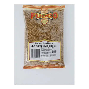 Fudco whole cumin seeds Jeera spice, 300g pouch
