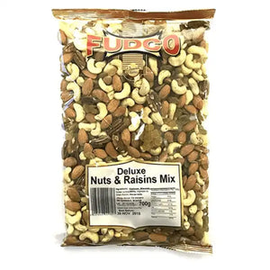 Fudco Deluxe Nuts & Raisins Mix - 700g