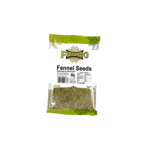 Fudco Fennel Seeds Saunf 300g aromatic whole spice pack