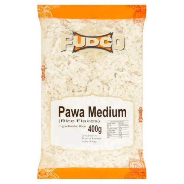 Fudco medium pawa 400g flattened rice flakes