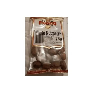 Fudco whole nutmeg Jaifal aromatic spice pouch, 75g