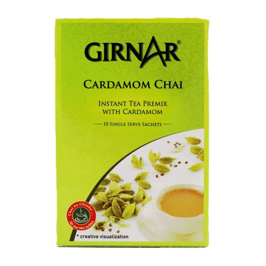 Shop Girnar Cardamom Tea (10 bags) - 140g at Grocerywala