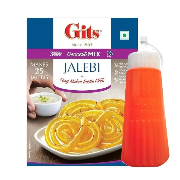 Gits jalebi dessert mix 120g instant sweet mix