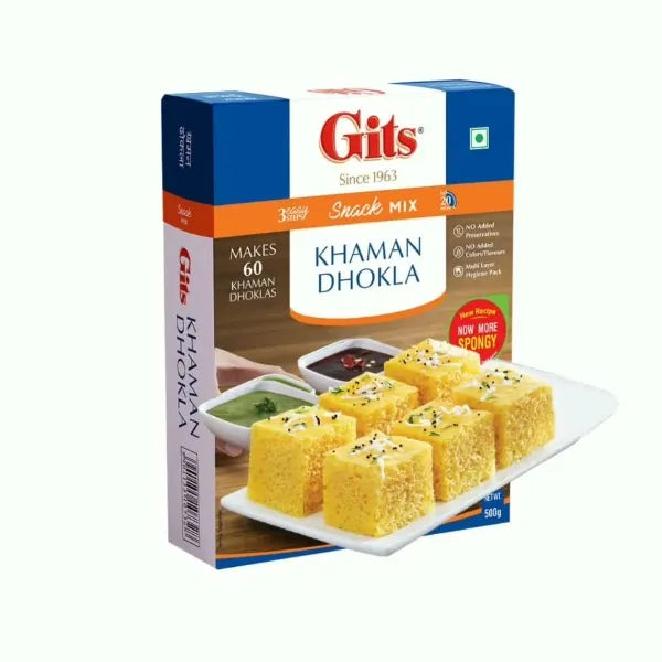 Gits khaman dhokla instant mix 500g