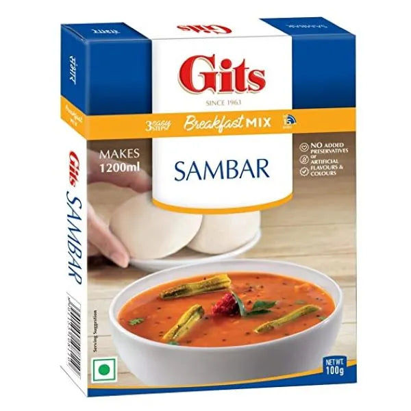 Gits sambar spice mix 100g pack