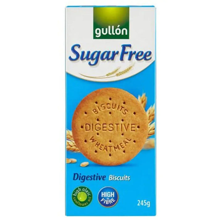 Gullon Sugar Free Digestive Biscuits 245g box