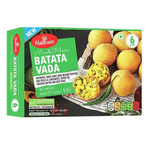 Haldiram batata vada frozen pack 6 pieces 300g