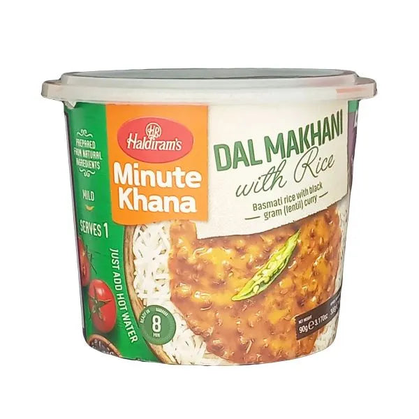 Haldiram dal makhani with rice ready meal 90g
