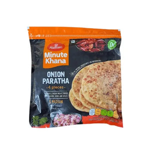 Haldiram onion paratha frozen, 4 pieces, 400g pack