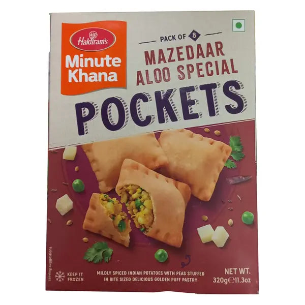 Haldirams Mazedaar aloo special pockets 320g retail pack