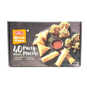 Haldiram's frozen party platter, 40 assorted pieces, 770g box
