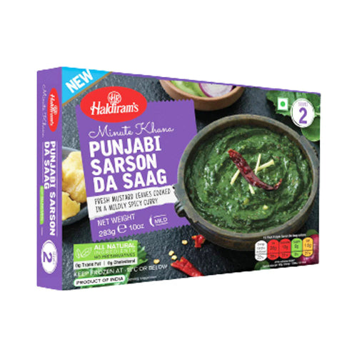 Shop Haldirams Punjabi Sarso da Saag Frozen - 283g at Grocerywala