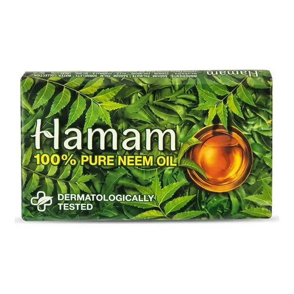 Hamam 100% Pure Neem Oil Soap 100g pack