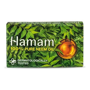 Hamam Pure Neem Oil Soap 100g green pack