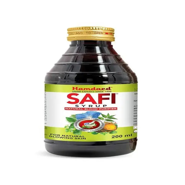 Hamdard Safi Natural Blood Purifier Syrup 200ml bottle