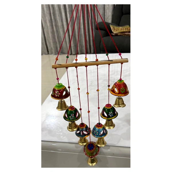 Traditional Multicolour Metal Wind Chime