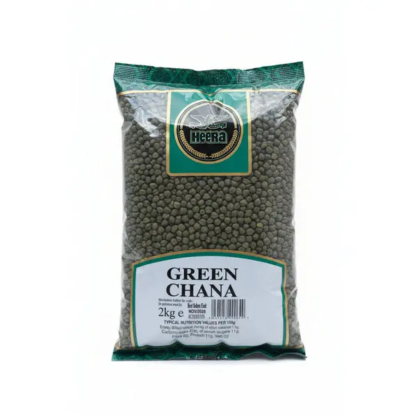 Heera Green Chana 2kg – front of pack