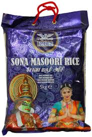 Shop Heera Sona Masoori Rice - 5kg at Grocerywala