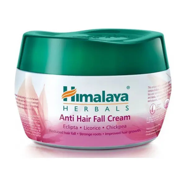 Himalaya Anti Hair Fall Cream 140ml jar on white background