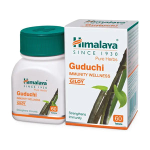 Himalaya Guduchi Immunity Wellness 60 tablets bottle and box