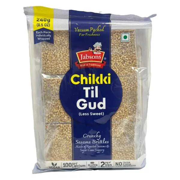 Jabsons Chikki Til Gud - 240g