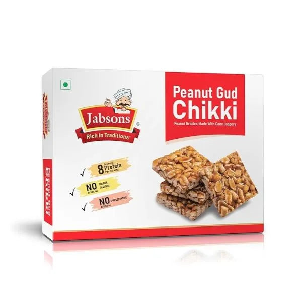 Jabsons Peanut Gud Gachak - 400g