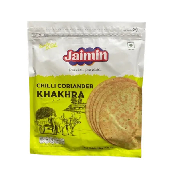 Jaimin Chilli Coriander Khakra - 180g