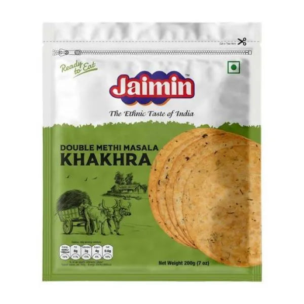 Jaimin Double Methi Masala Khakra - 200g