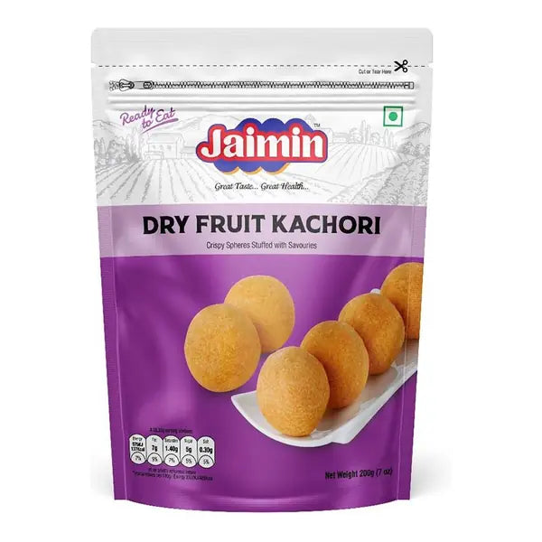 Jaimin Dry Fruit Kachori savoury snack 200g pouch