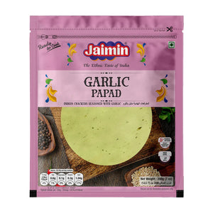 Jaimin Garlic Papad 200g pack