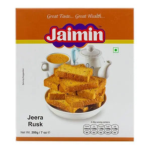 Jaimin Jeera Rusk cumin toast biscuits 200g box