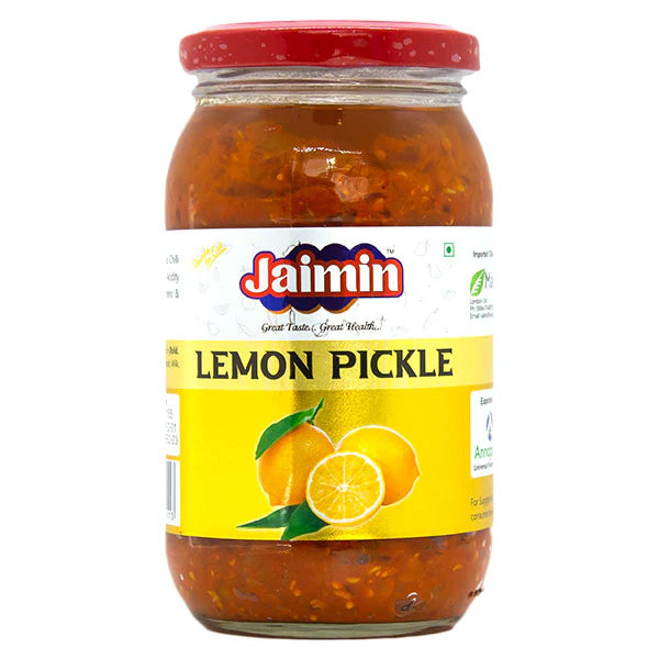 Shop Jaimin Lemon Pickle - 400g at Grocerywala