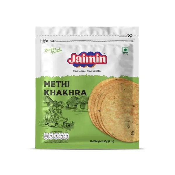 Jaimin Methi Khakra - 200g