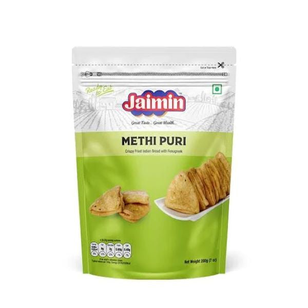 Jaimin Methi Puri 200g packet
