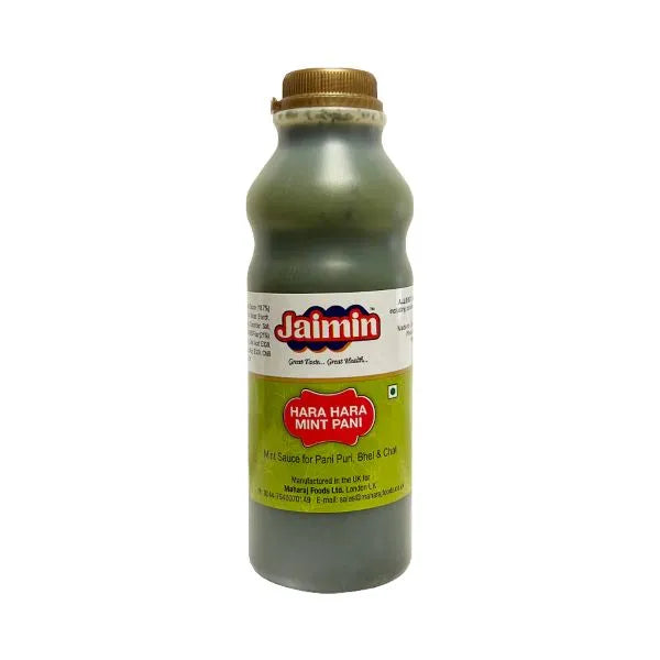 Jaimin Pani Puri Pani Hara Hara Mint - 500ml