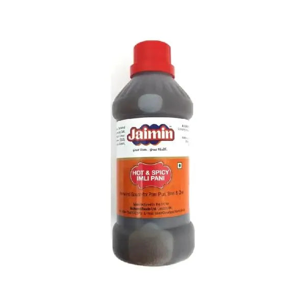 Jaimin Pani Puri Pani Hot & Spicy Imli - 500ml