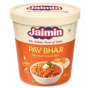 Jaimin pav bhaji ready meal 65g