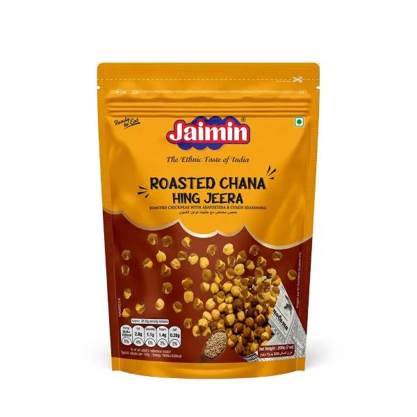 Jaimin Roasted Hing Jeera Chana - 200g