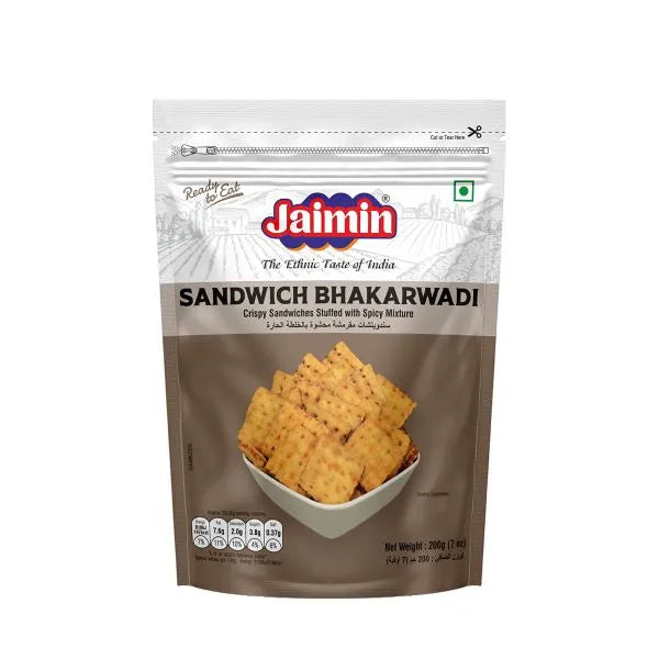 Jaimin Sandwich Bhakharwadi - 200g