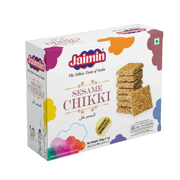Jaimin Sesame Chikki - 200g