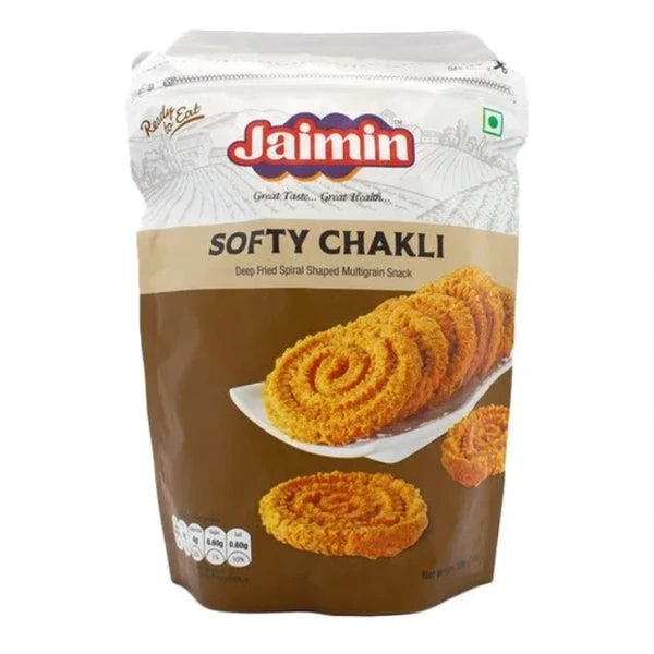 Jaimin Softy Chakli 200g savoury snack pouch front view