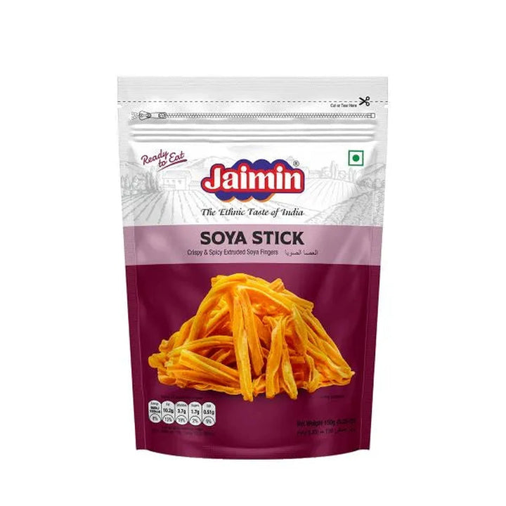 Jaimin Soya Stick - 150g retail pack on a white background