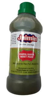 Shop Jaimin Pani Puri Pani Hara Hara Mint - 500ml at Grocerywala