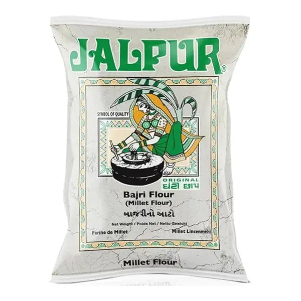 Jalpur Bajri millet flour traditional Indian 500g bag