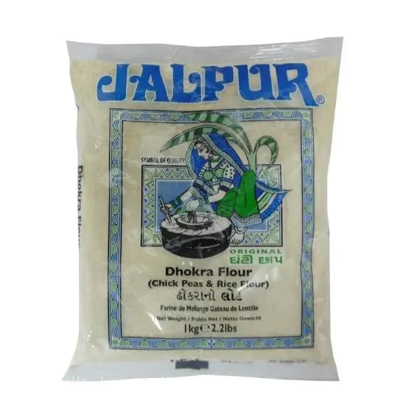 Jalpur dhokra flour 1kg chickpea and rice flour mix