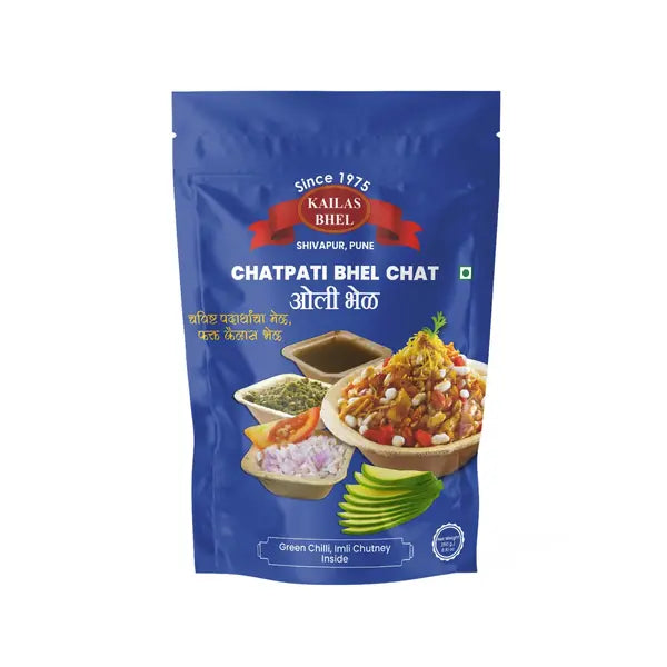 Kailas chatpati bhel family snack kit, 250g pack