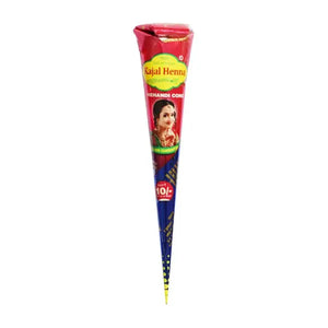 Kajal organic henna mehndi cone for temporary body art