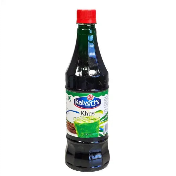 Kalvert Khus Syrup 700ml vetiver flavoured drink concentrate bottle