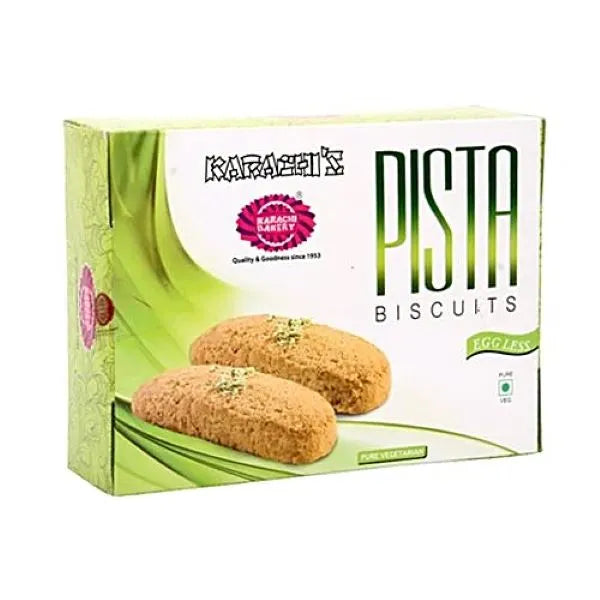Karachi Pista Biscuits - 400g