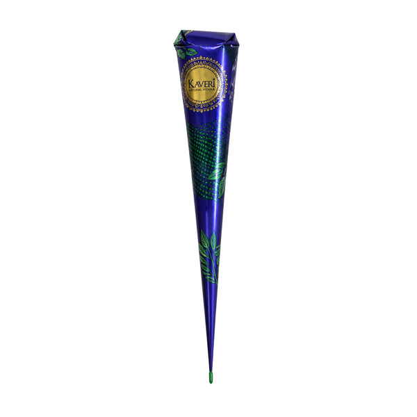 Kaveri Natural Henna Cone, single cone centred on white background